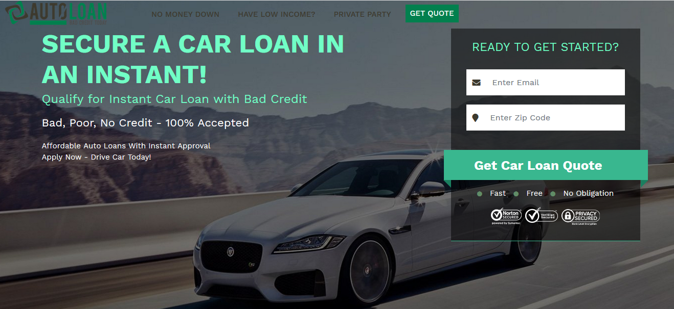 Auto Loan Bad Credit Today